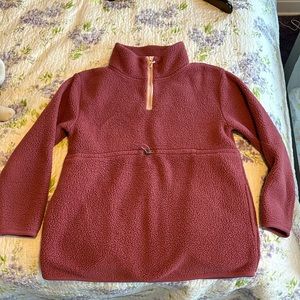 GAP Maternity Half Zip Fleece
